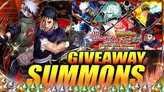 1000+ PEARLS GIVEAWAY SUMMONS 🔥 4th Anni Blazing Fest SUMMONS (Naruto Ultimate Ninja Blazing)