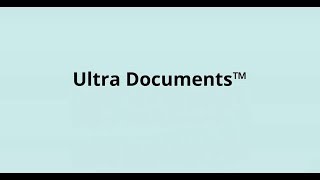 Ultra Documents