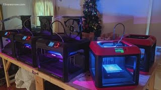 Arcadia High School robotics students 3D print masks for hospital