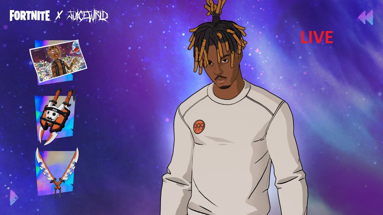🔴LIVE! - FREE JUICE WRLD SKIN in FORTNITE! - YouTube