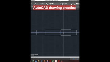 autocadAutoCAD drawing practice | AutoCAD 2d tutorial for beginners|