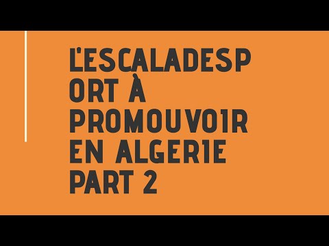 Café الحوا Podcast. l'Escalade, sport peu connu en #Algérie part 2. حوار حول رياضة تسلق الجدران