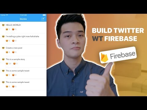 FIREBASE iOS TUTORIAL - BUILD TWITTER USING FIREBASE