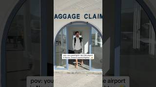 This is not a joke…this is the entire baggage claim in Naxos, Greece😅🇬🇷