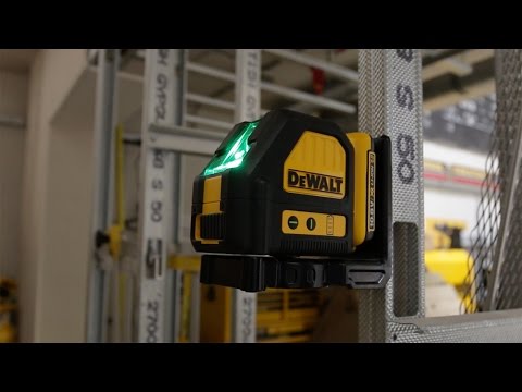 Dewalt DCE088D1G 10.8V Self Leveling Cross Line Green Laser - FIRST LOOK