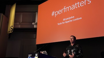 Ryan J Salva: JS performance in mobile web and hybrid apps… because science! - JSConf.Asia 2015