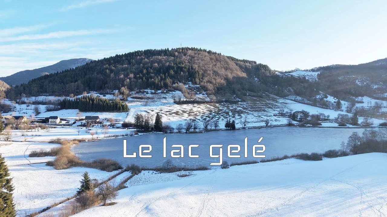 Le lac gelé