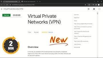 Virtual Private Networks (VPN) Google Cloud Lab Solution [NEW]