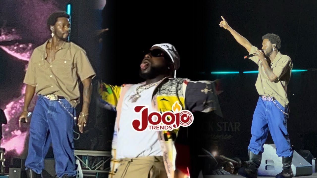 Давидо неожиданно для Омахи лег на сцену во время исполнения песни «With You» на концерте Taste t...