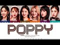 STAYC (스테이씨) - &#39;POPPY&#39; (Korean Ver.) Lyrics [Color Coded_Han_Rom_Eng]