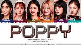 Download Lagu STAYC (스테이씨) - 'POPPY' (Korean Ver.) Lyrics [Color Coded_Han_Rom_Eng] MP3