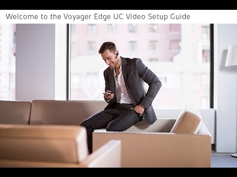 Plantronics Voyager Edge UC Video Setup Guide