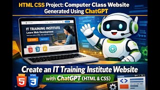 HTML CSS Project: Computer Class Website Generated Using ChatGPT Guide