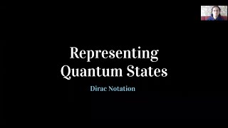 Representing qubits using Dirac Notation