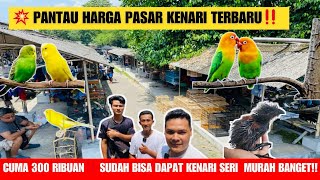 WOW, AMAZING.. THERE ARE LUXURIOUS CANARIES AT THE GAWOK BIRD MARKET IN SUKOHARJO‼️