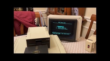 Apple II + & disk II drive test video + keyboard test