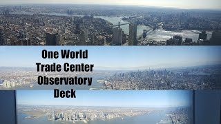 One World Trade Center OBSERVATION DECK!