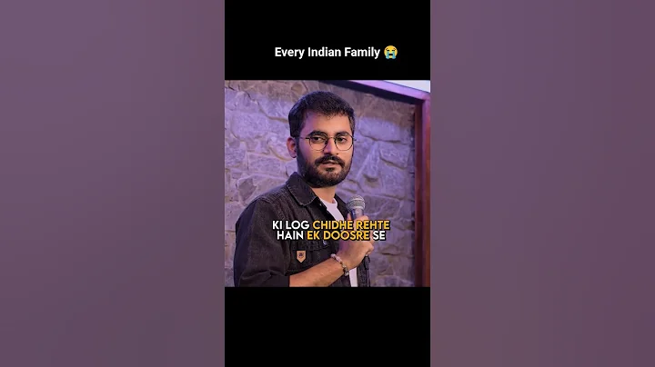 Every Indian Family 😭 #standupcomedy #comedy #standup #family #funny #indian #jokes