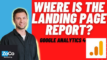 How To See Landing Page Report In Google Analytics 4