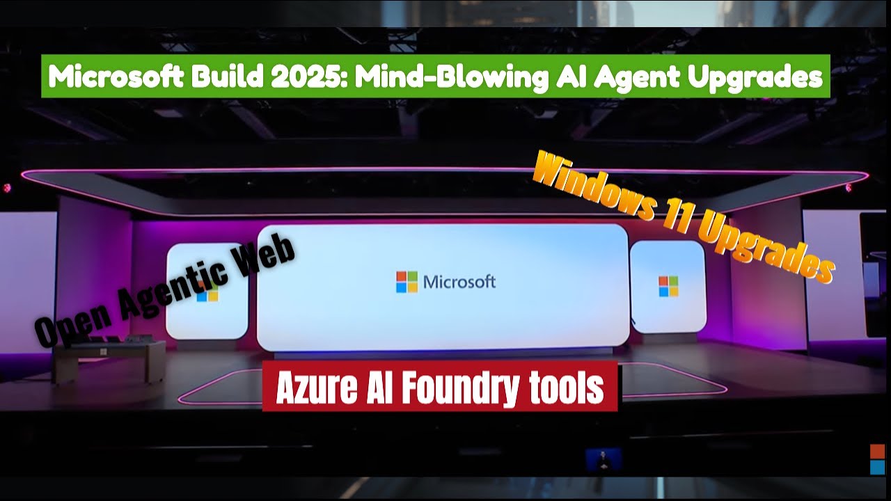 Microsoft Build 2025 Surprises Everyone With New AI Tools! - YouTube