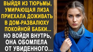 картинка: Освободившись, Лиза приехала в дом своей бабушки. Но войдя внутрь, она обомлела от увиденного...