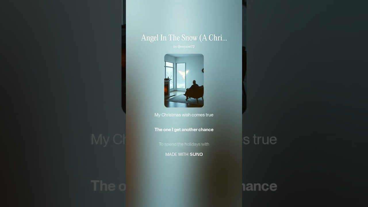 Angel In The Snow A Christmas Kiss