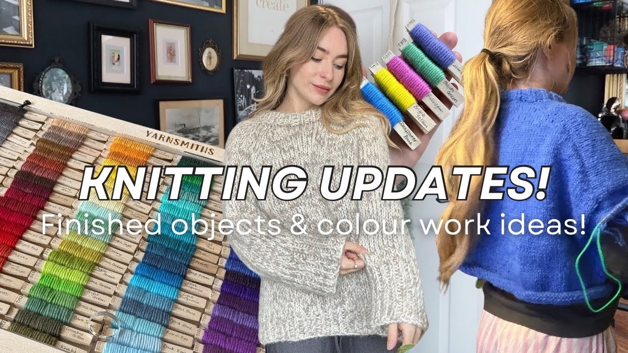 Уютные осенние вязаные вещи + идеи для цветных решений | Подкаст о вязании