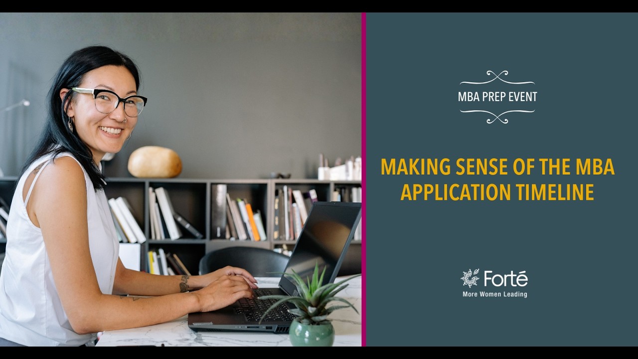Making Sense of the MBA Application Timeline