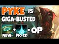 PYKE MID is now SUPER BROKEN with the NEW AXIOM ARC (Pyke R is ALWAYS UP) | 11.23