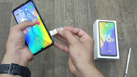 Huawei Y6P 2020 How to put Sim card and SD card