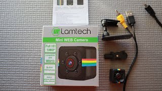 Lamtech Full HD Mini Web Camera | Unboxing, Review and Demo