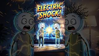 Why Touching Someone Feels Shock? (Thousands of Volts!) ⚡️#didyouknow