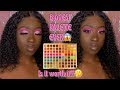 THE BIGGEST PALETTE IN THE WORLD😱😍 EXOTIC POP PALETTE REVIEW BY QING BEAUTY | Just Liv