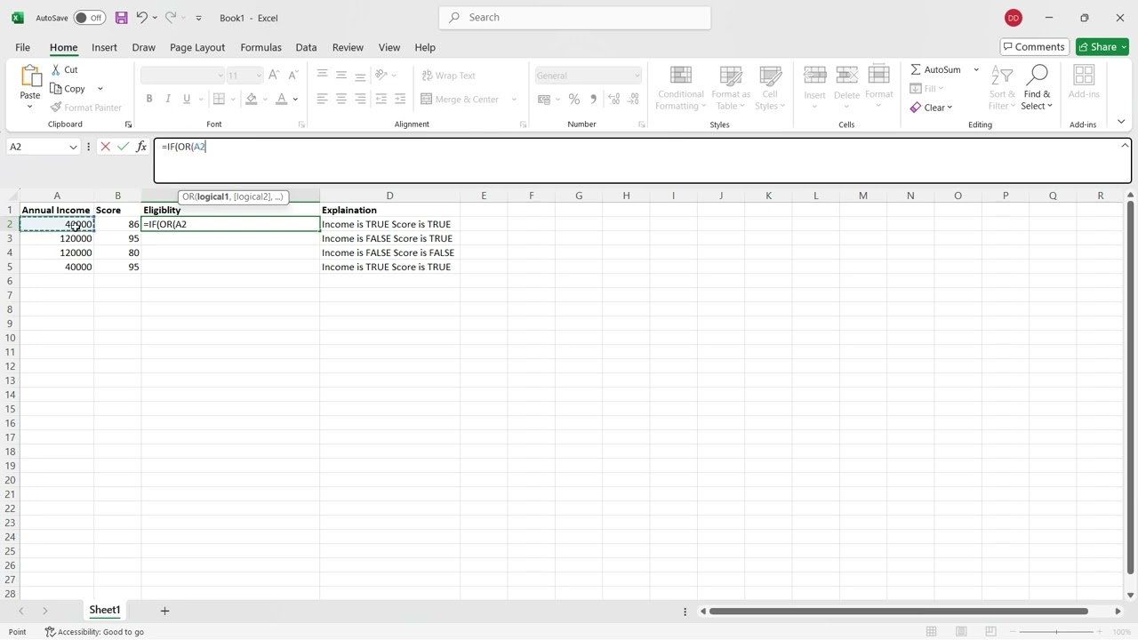 CH-4(4.6)OR logical operator