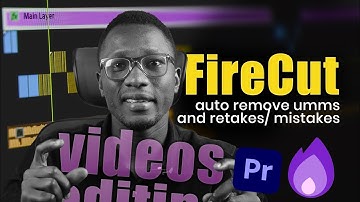 Auto remove filler words from videos in Premiere Pro with FireCut plug-in