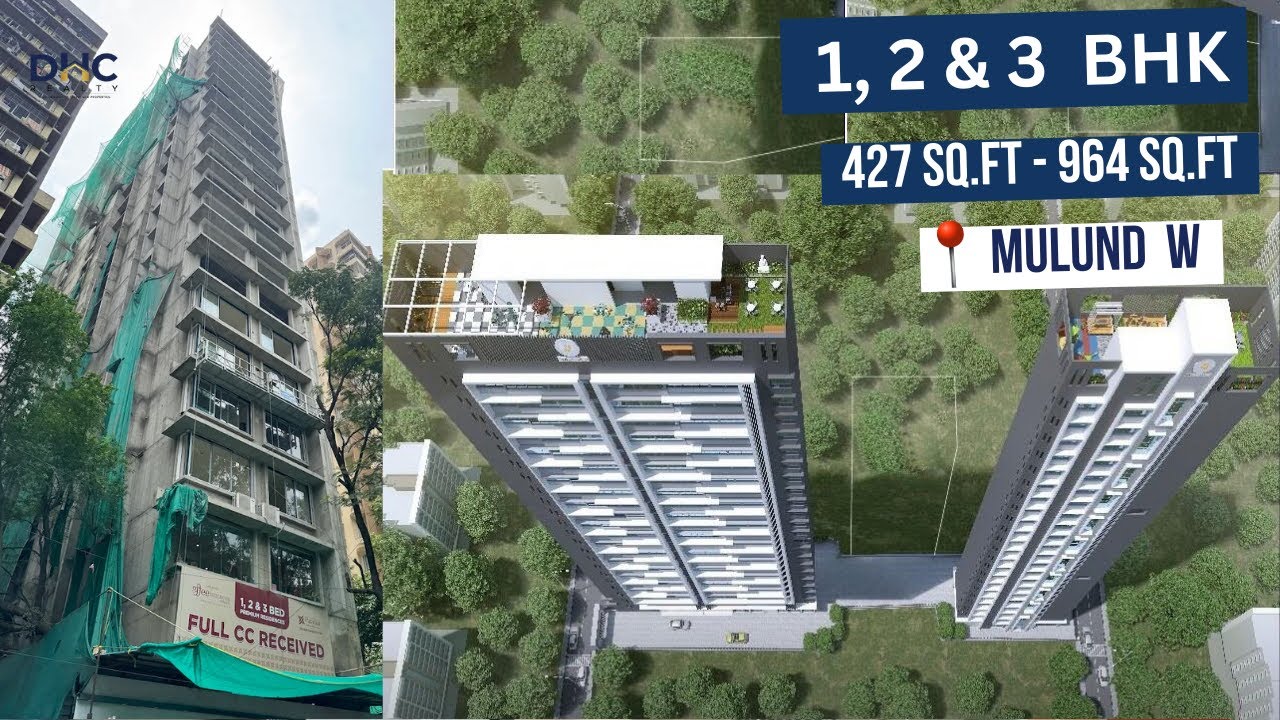 Новый перспективный жилой район Мулунд Вест | Лучшие 1-, 2- и 3-комнатные квартиры | Цена, удобст...