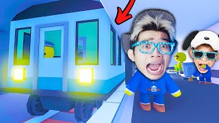 NGERI!!! KITA JADI MASINIS KERETA API TERCEPAT YANG ADA DI WOBBLY LIFE!!! BOCIL SAMPAI KETAKUTAN!!!