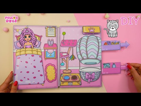 DIY Paper Toy Dollhouse | Fun Craft for Kids