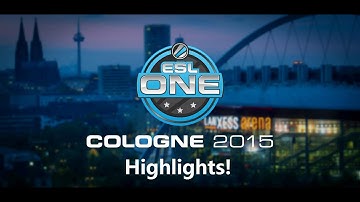 ESL ONE Highlights 2015 - Final - Fnatic vs Envyus - First map , Dust 2