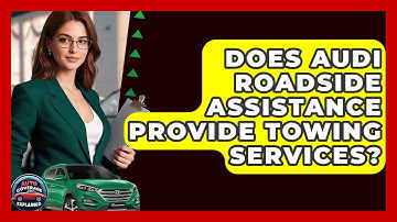 Does Audi Roadside Assistance Provide Towing Services? - Auto Coverage Explained