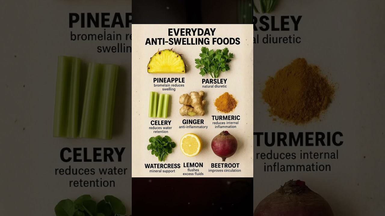 Water retention has less to do with water — and more to do with minerals. These foods fix the root