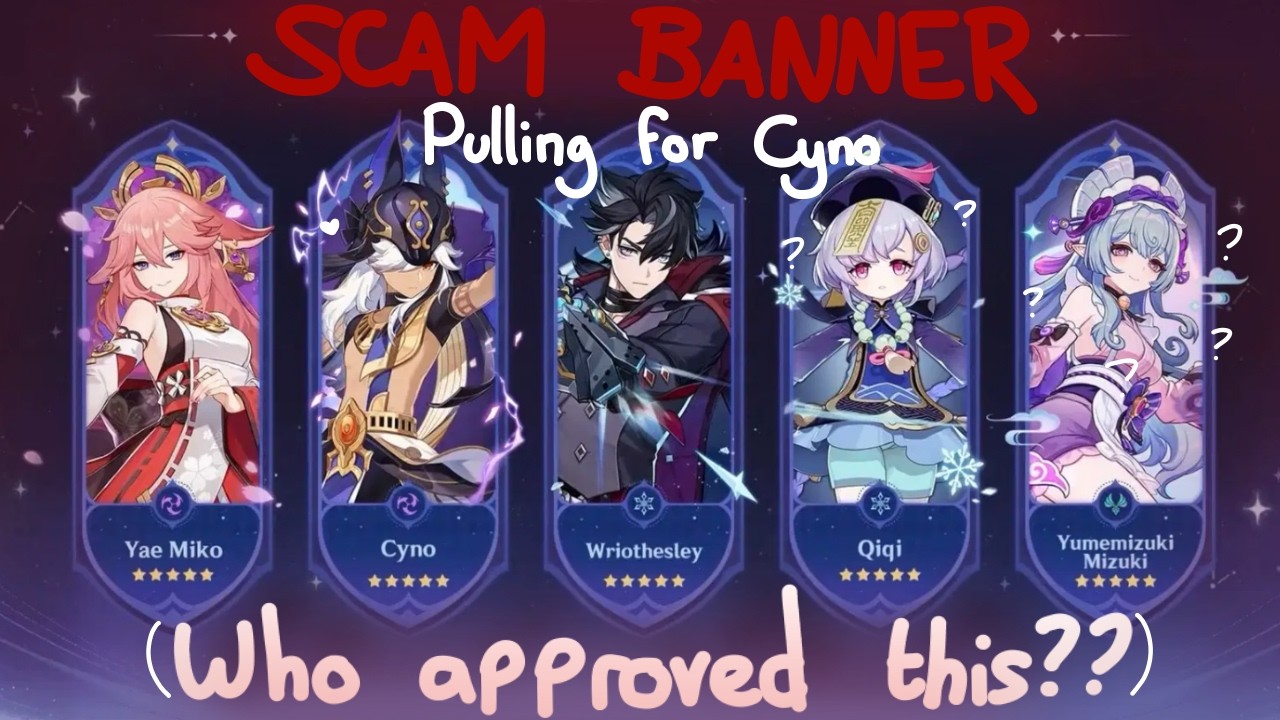 Pulling On The Scam Banner (Genshin Impact)