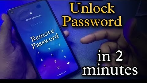 Unlock any android phone password without factory  Reset Or Data loss 2022 || unlock android phone