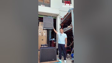 Review bộ loa Verity audio line array IWAC210 và SUB118T tại Phúc Thanh Audio.