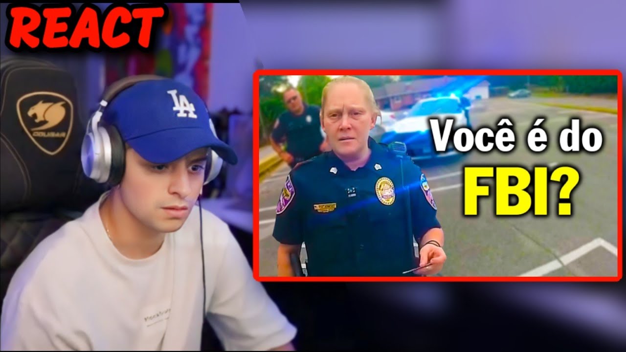 CORINGA REAGINDO a Quando o Policial Percebe que Prendeu um Agente do FBI