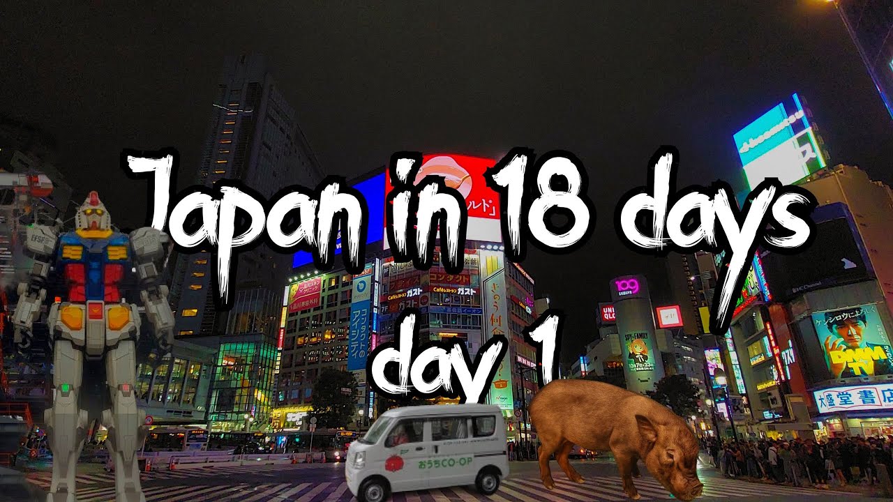 A rainy day in Yokohama and Tokyo