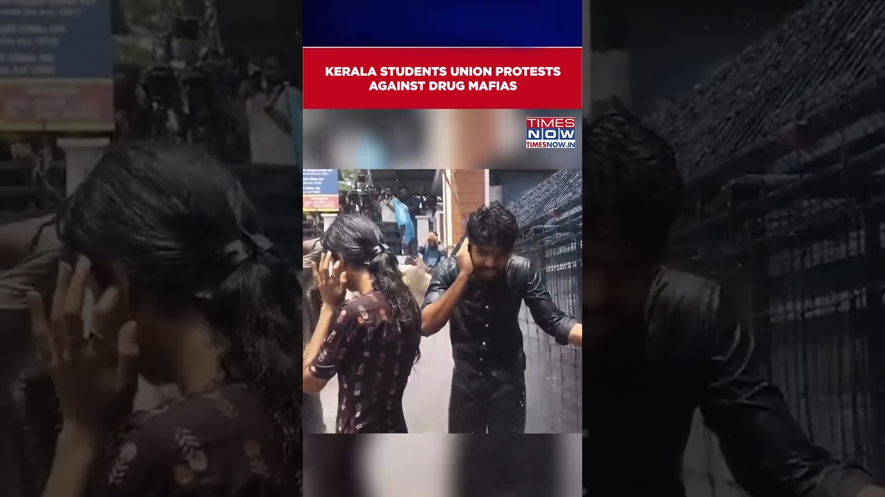 Kerala Students Union Protests Against Drug Mafias, Several Detained By Police | Watch 