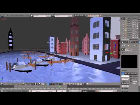 Blender Tutorial - Blender Render versus Blender Game
