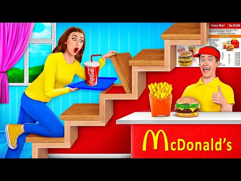 Evimde Bir McDonald's Açtım | Komik Durumlar Multi DO Challenge
