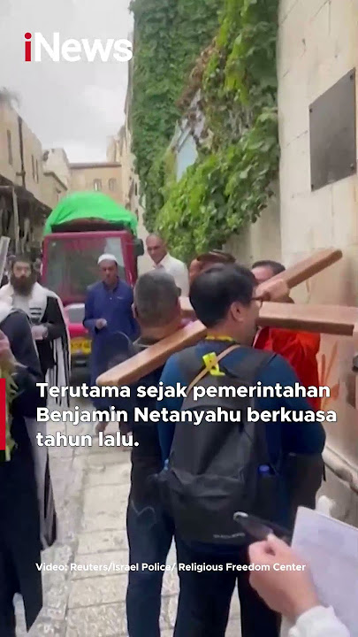 HEBOH! ORANG YAHUDI LUDAHI PEZIARAH KRISTEN DI YERUSALEM